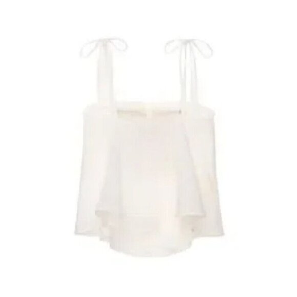 ZARA TOP WITH CHEST DETAIL - LIMITED EDITION CREAM SIZE S - Picture 9 of 9
